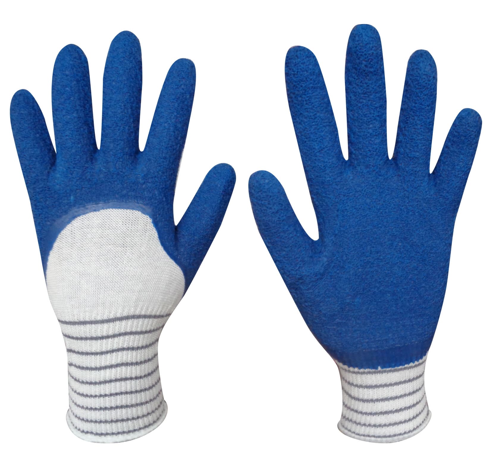 BDHLCG_13G Bamboo_PSF with Latex Crinkle coating gloves